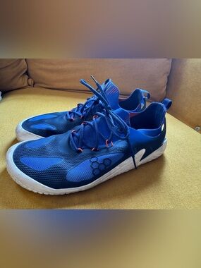 Used Vivobarefoot Motus Strength Training Barefoot Shoe Mens EU 45/ US 12 Navy